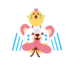 Good luck charm "YURU_OMAMORI" sticker #4167790