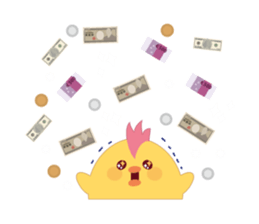 Good luck charm "YURU_OMAMORI" sticker #4167797