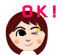 Happy Waka-cyan sticker #4167962