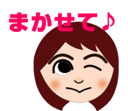 Happy Waka-cyan sticker #4167965