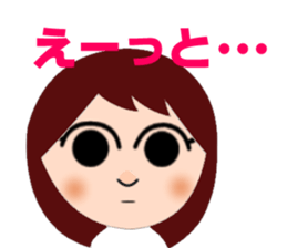 Happy Waka-cyan sticker #4167980