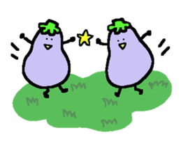 loose eggplant3 sticker #4168038