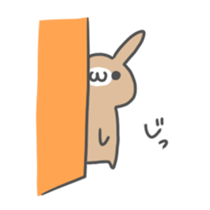 Brown Sugar Rabbit sticker #4168163