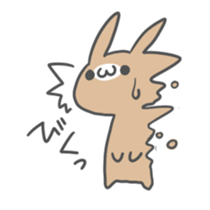Brown Sugar Rabbit sticker #4168165