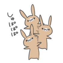 Brown Sugar Rabbit sticker #4168168