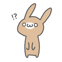 Brown Sugar Rabbit sticker #4168172