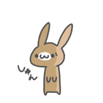 Brown Sugar Rabbit sticker #4168175