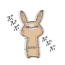 Brown Sugar Rabbit sticker #4168177