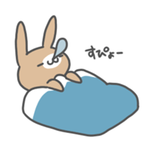 Brown Sugar Rabbit sticker #4168178