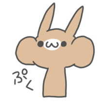 Brown Sugar Rabbit sticker #4168184