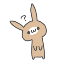 Brown Sugar Rabbit sticker #4168188