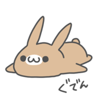 Brown Sugar Rabbit sticker #4168193