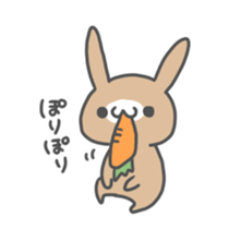 Brown Sugar Rabbit sticker #4168195