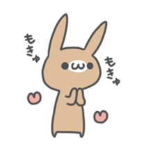 Brown Sugar Rabbit sticker #4168197