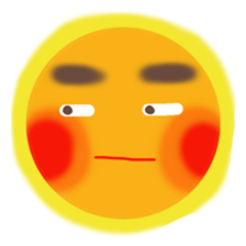 Play of sun sticker #4168294