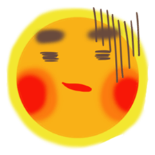 Play of sun sticker #4168296