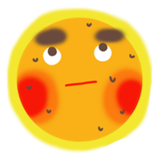 Play of sun sticker #4168299