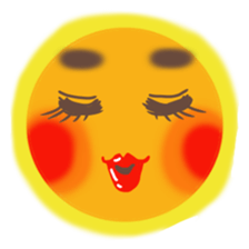 Play of sun sticker #4168309