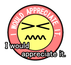 Badge-style Sticker (English) sticker #4168807