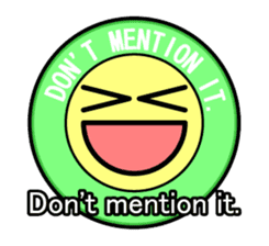 Badge-style Sticker (English) sticker #4168808
