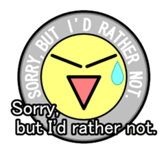 Badge-style Sticker (English) sticker #4168835
