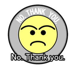 Badge-style Sticker (English) sticker #4168837