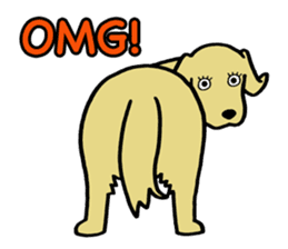 GOLDEN DOG(English ver.) sticker #4169162
