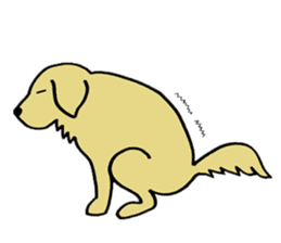 GOLDEN DOG(English ver.) sticker #4169168