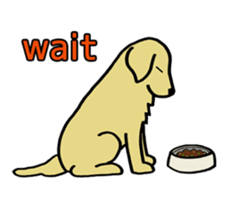 GOLDEN DOG(English ver.) sticker #4169173