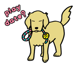 GOLDEN DOG(English ver.) sticker #4169190