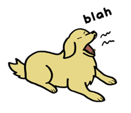 GOLDEN DOG(English ver.) sticker #4169193