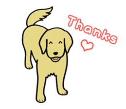 GOLDEN DOG(English ver.) sticker #4169196