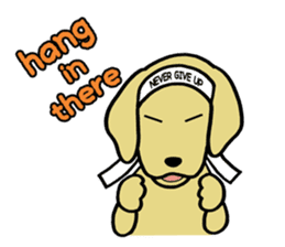 GOLDEN DOG(English ver.) sticker #4169198
