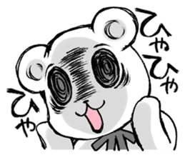 a face with a distorted expression 2 sticker #4169449