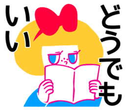Kojirase Girl "Carrie" O-uccino sticker #4169655
