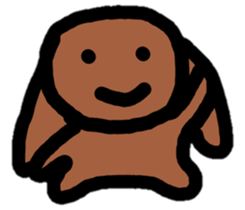 Lop rabbit sticker sticker #4169760