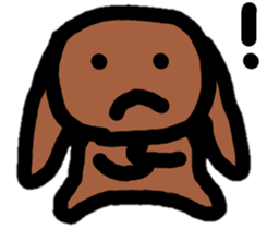 Lop rabbit sticker sticker #4169761