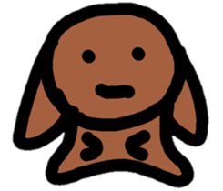 Lop rabbit sticker sticker #4169762