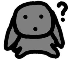 Lop rabbit sticker sticker #4169764