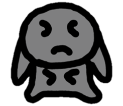 Lop rabbit sticker sticker #4169775