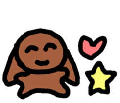 Lop rabbit sticker sticker #4169779