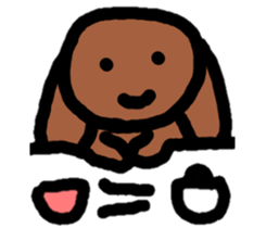 Lop rabbit sticker sticker #4169785