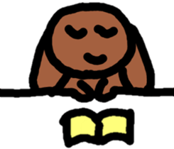 Lop rabbit sticker sticker #4169787