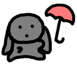 Lop rabbit sticker sticker #4169789