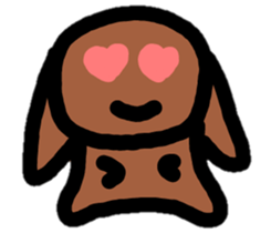 Lop rabbit sticker sticker #4169792