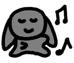 Lop rabbit sticker sticker #4169797