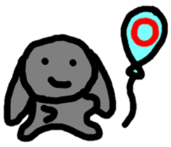 Lop rabbit sticker sticker #4169798