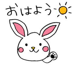 White Rabbit basic set sticker #4169922