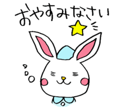 White Rabbit basic set sticker #4169925