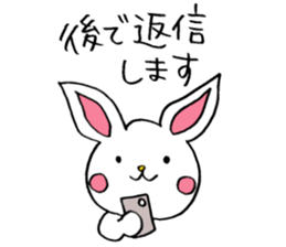 White Rabbit basic set sticker #4169939